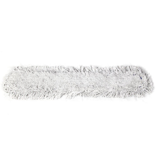 1pc Stainless Steel Handle Maxi Dust Mop with Washable Head for Living Room, Bedroom, Bathroom, Toilet, and Outdoor Use - 23.5 Inch Commercial Grade Cleaning Kit